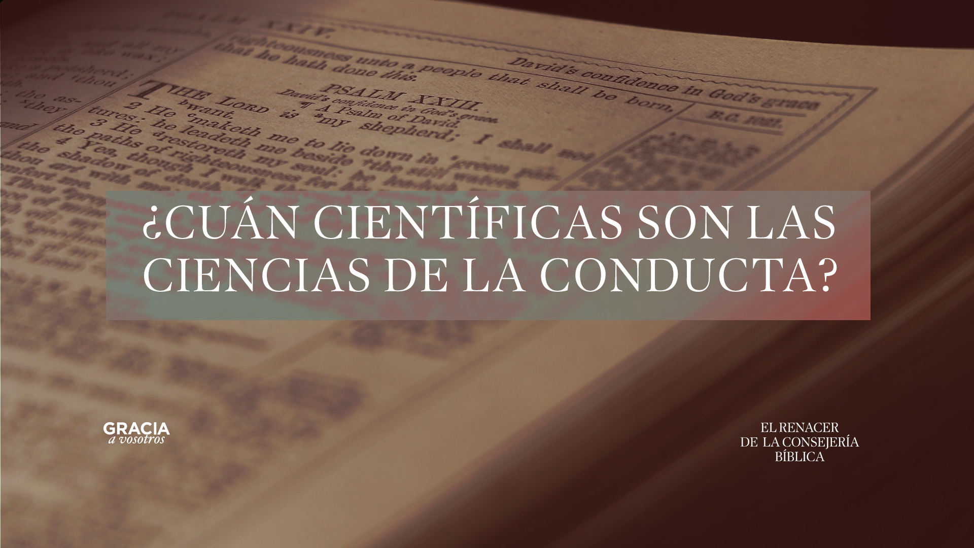 ¿Cuán científicas son las ciencias de la conducta?
